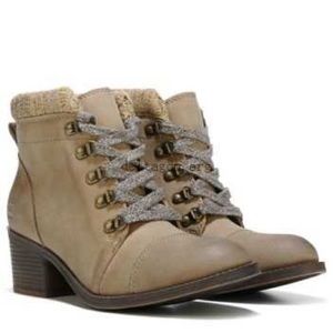 Beige Billabong Booties